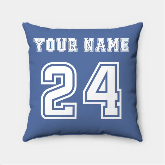 Custom Jersey Throw Pillow