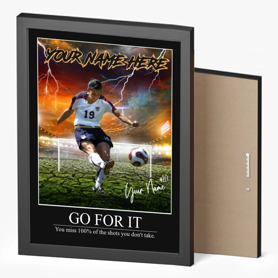 "Soccer Storm" Custom Soccer Wall Art