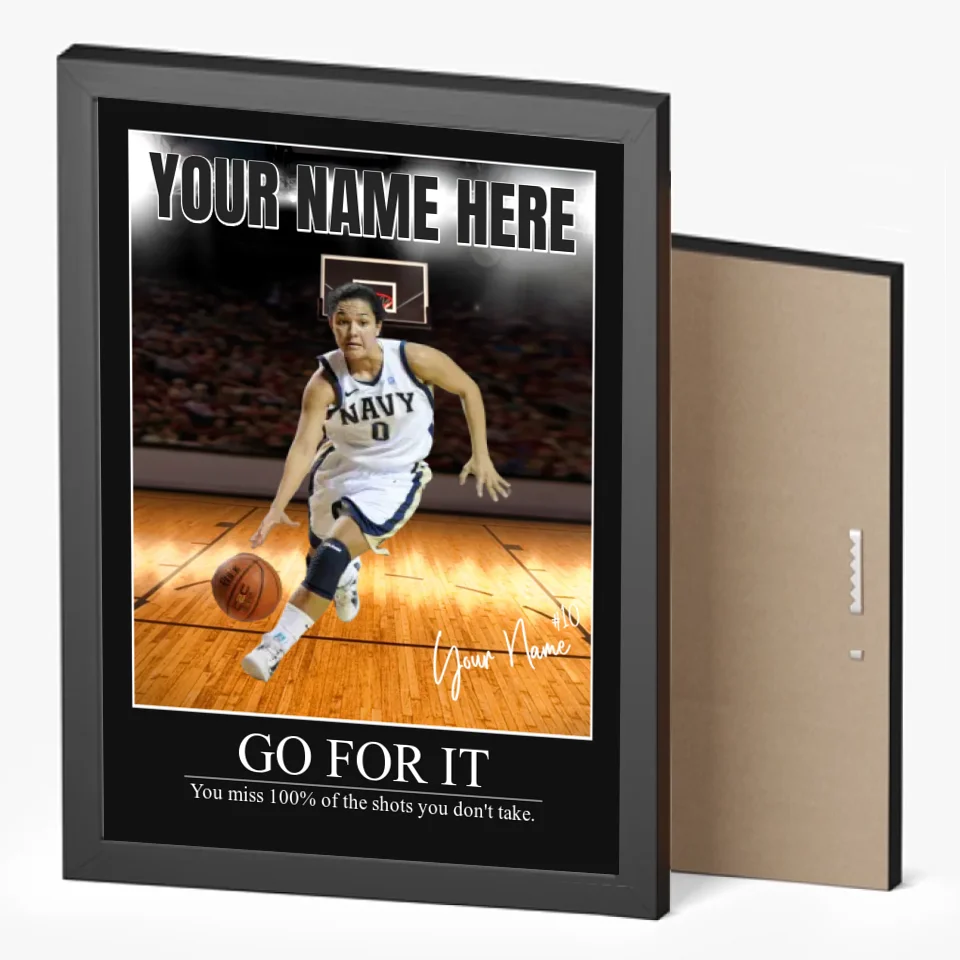 "Bright Lights" Custom Basketball Wall Art