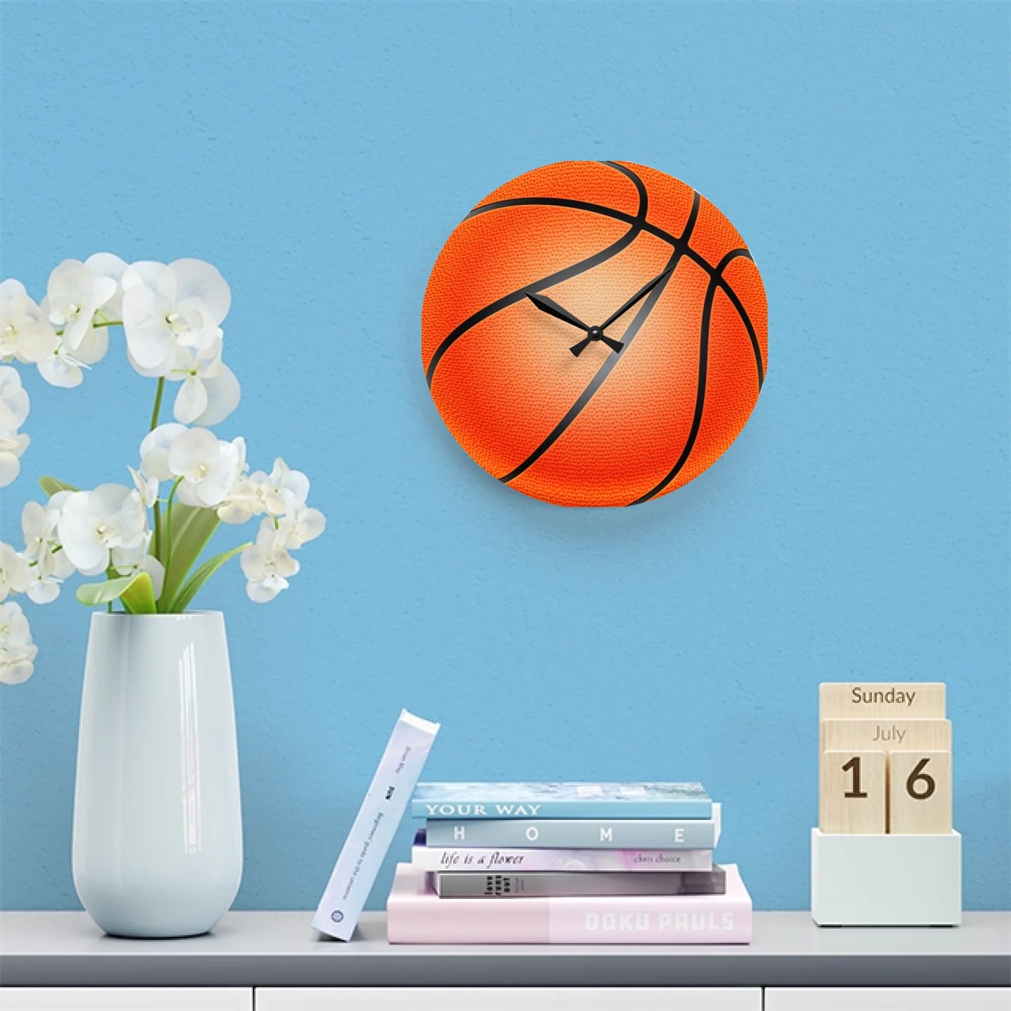 Basketball Wall Clock
